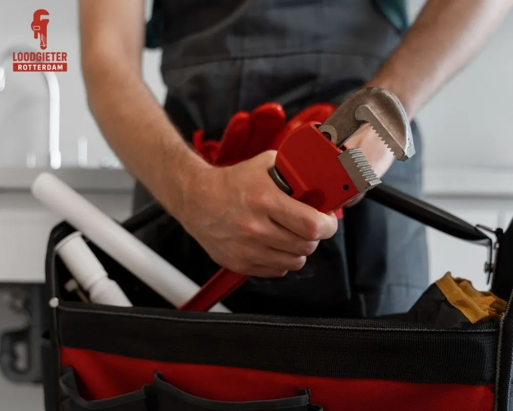 Basis Handgereedschappen Die Elke Loodgieter Gebruikt