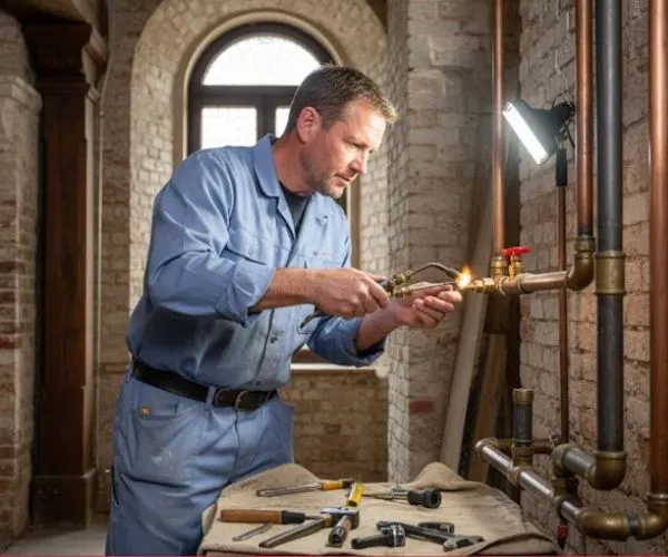 Loodgieters Oplossingen voor oude en historische gebouwen