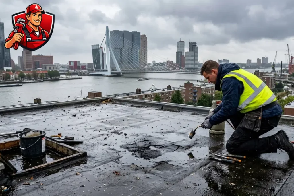 daklekkage-plat-dak-rotterdam